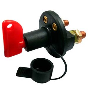 CORTA CORRIENTE C/LLAVE 12V/24V 100-500 AMP BRASIL